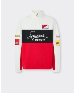Ferrari Scuderia Cotton Sweatshirt - Red