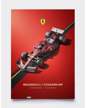 Ferrari Official Sf-25 Poster - Red