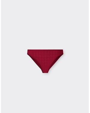 Ferrari Bikini-Höschen Mit Cavallino Rampante-Motiv - Rot