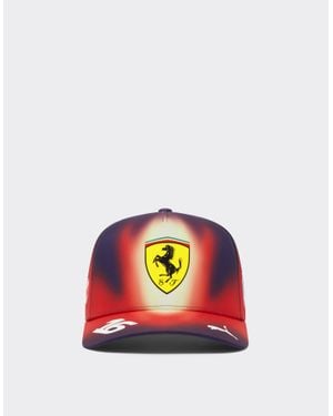 Ferrari Leclerc Replica Puma Baseball Cap For Scuderia Hp China 2026 - Red