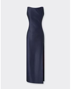 Ferrari Long Dress - Blue