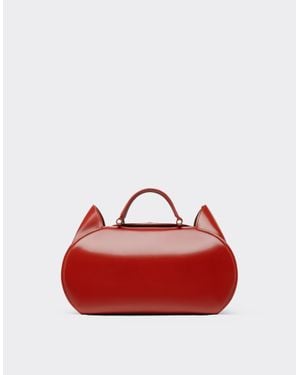 Ferrari La Dino Bowling Bag S - Rosso