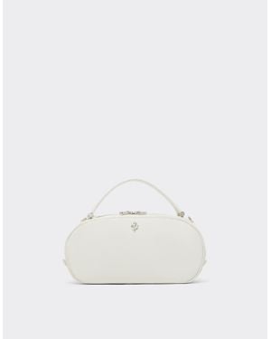 Ferrari La Dino Mini Bowling Bag Soft - Bianco