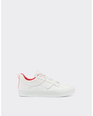 Ferrari Leather Trainers - White