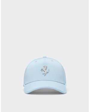 Ferrari Baseball Cap Con Cavallino Rampante - Blu