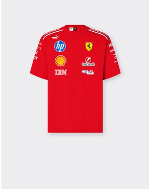 Ferrari Camiseta Replica Para El Gran Premio De Monza 2026 - Rojo