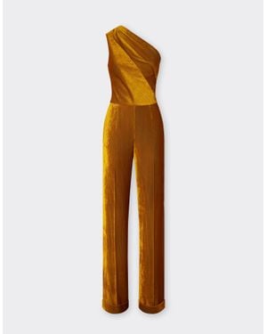 Ferrari Shiny Corduroy Jumpsuit - Multicolor