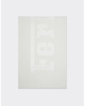 Ferrari Wool And Silk Scarf With Logo - White