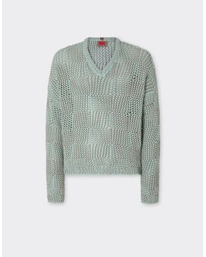 Ferrari 3D Cotton Jumper - Blue