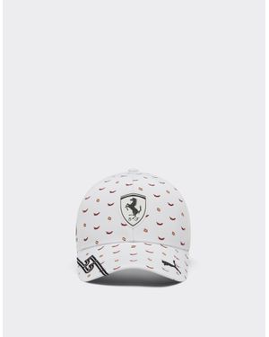 Ferrari Sainz Puma Junior Cap For Scuderia - White
