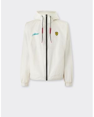 Ferrari Scuderia Miami 2026 Windbreaker - White