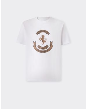 Ferrari T-Shirt - Bianco