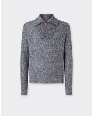Ferrari Cashmere And Silk Knit - Blue