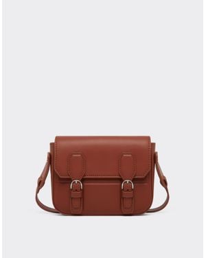 Ferrari Mini Sac Messager En - Marron