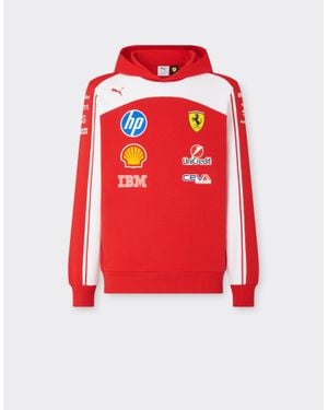Ferrari Replica 2026 Puma Hoodie For Scuderia Hp - Red
