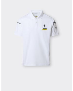 Ferrari Polo Coolmax Hypersail - Bianco