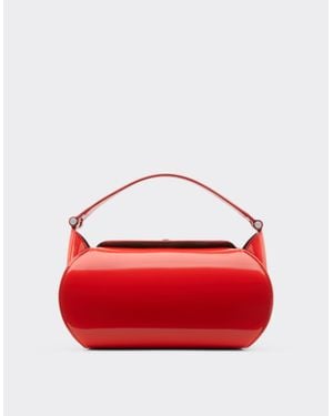 Ferrari La Dino Top Handle Bag - Red