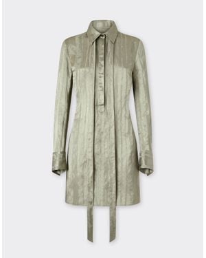 Ferrari Jacquard Dress With Striped Pattern - Multicolour