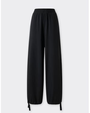 Ferrari Technical Piqué Jogger Pants - Black