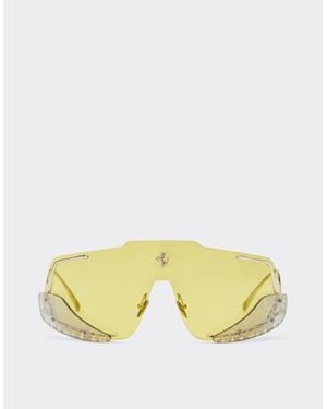 Ferrari Occhiali Da Sole Con Lenti Gialle - Giallo