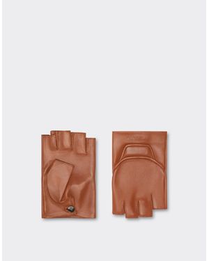 Ferrari Fingerless Gloves - White