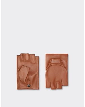 Ferrari Fingerless Gloves - White