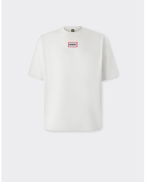 Ferrari T-Shirt With Scuderia Graphic - White