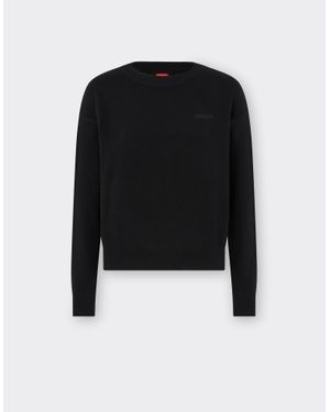 Ferrari Wool And Cashmere Jumper - Black