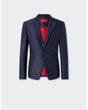 Ferrari Technical Gabardine Blazer - Blue