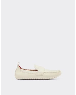 Ferrari Driver Loafers - White