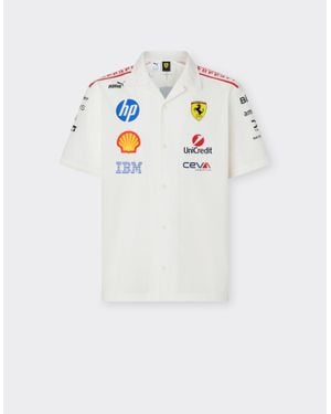 Ferrari Replica Shirt For The 2026 Monza Grand Prix - White