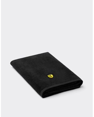 Ferrari Serviette En Coton Scuderia - Noir
