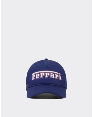 Ferrari Baseball Cap For The 2026 Silverstone Gp - Blue