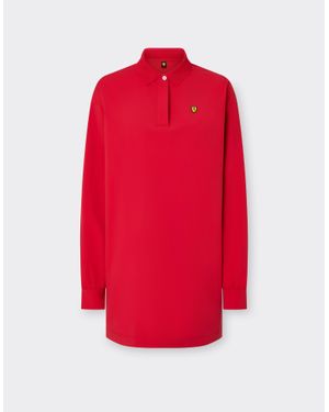 Ferrari Scuderia Polo-Kleid - Rot