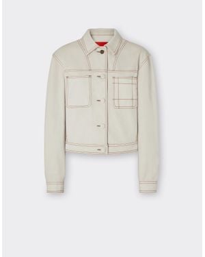 Ferrari Denim Jacket - White