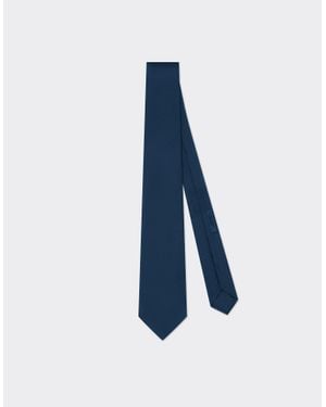 Ferrari Silk Twill Tie - Blue