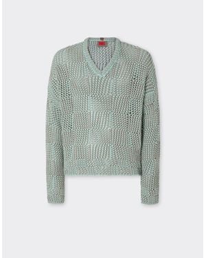 Ferrari 3D Cotton Jumper - Blue