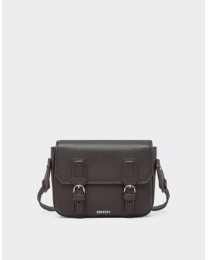 Ferrari Mini Messenger Bag - Gray