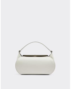 Ferrari La Dino Top Handle Bag - Bianco