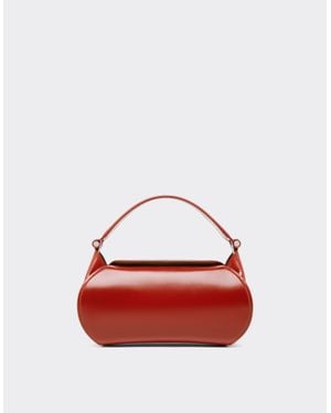 Ferrari Dino Bag With Shoulder Strap - Red