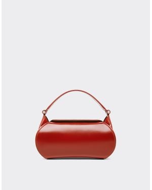 Ferrari Dino Bag With Shoulder Strap - Red