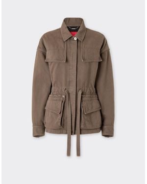 Ferrari Denim Jacket - Brown