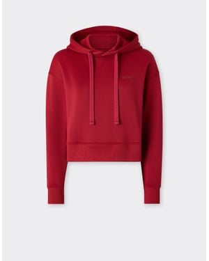 Ferrari Sudadera Con Capucha De Jersey Técnico - Rojo