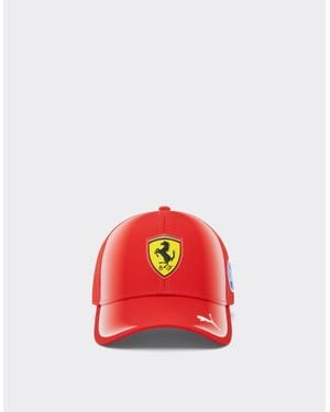 Ferrari Baseball Cap Team Replica 2026 Puma For Scuderia Hp - Rosso
