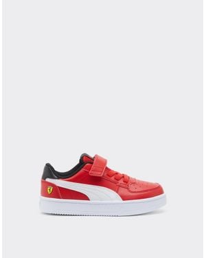 Ferrari Puma For Caven 2.0 First Steps Trainers - Red