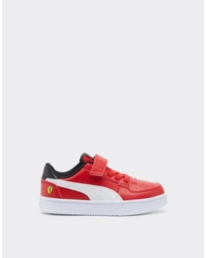 Ferrari Puma For Caven 2.0 First Steps Trainers - Red