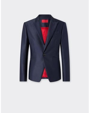 Ferrari Technical Gabardine Blazer - Blue