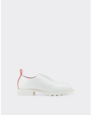 Ferrari Derby Shoes - White