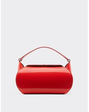 Ferrari La Dino Top Handle Bag - Red