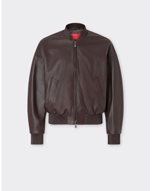 Ferrari Bomber Jacket - Brown